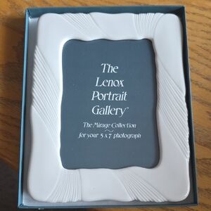 Lenox Cream Mirage Photo Frame